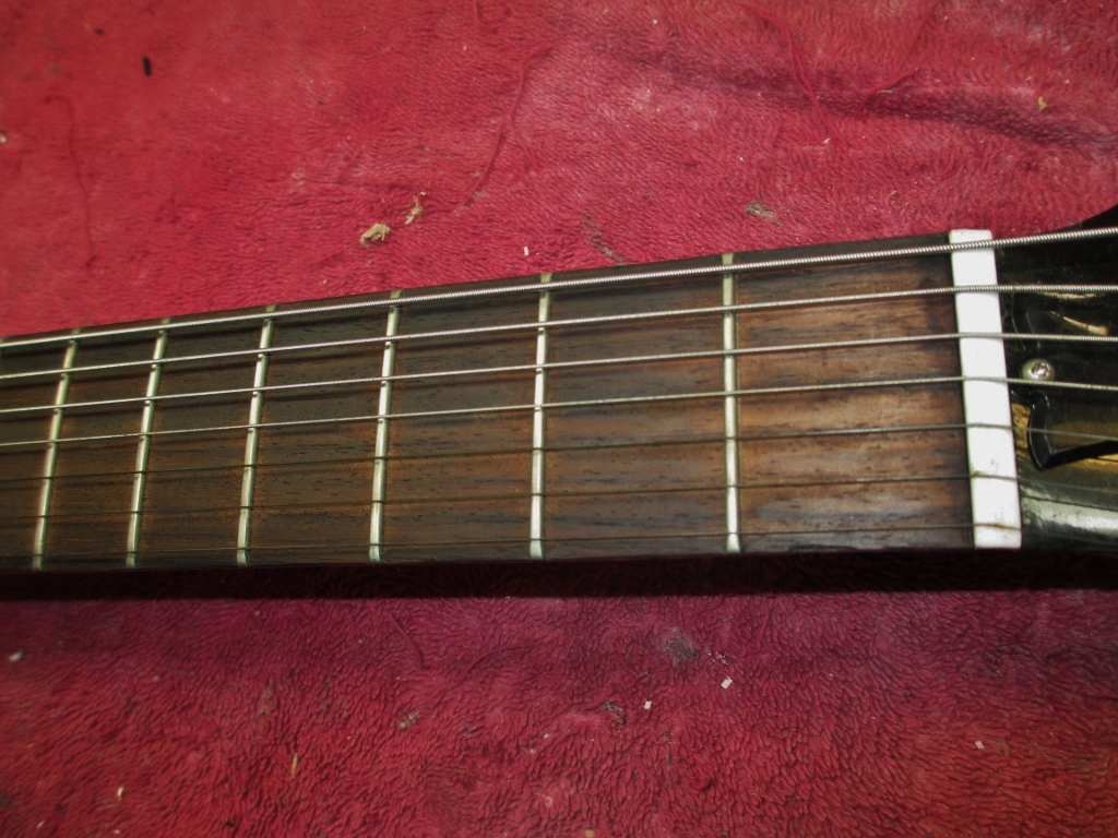 Gibson 7 String Explorer Flame Veneer, Binding, Full Respray, Lightup